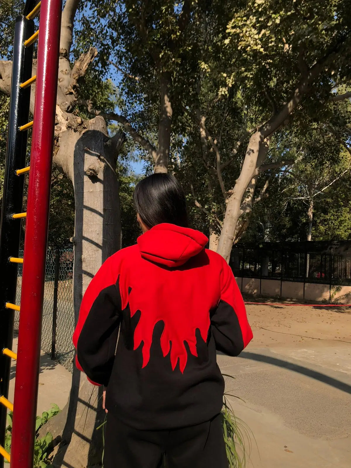 Unisex Flame Hoodie