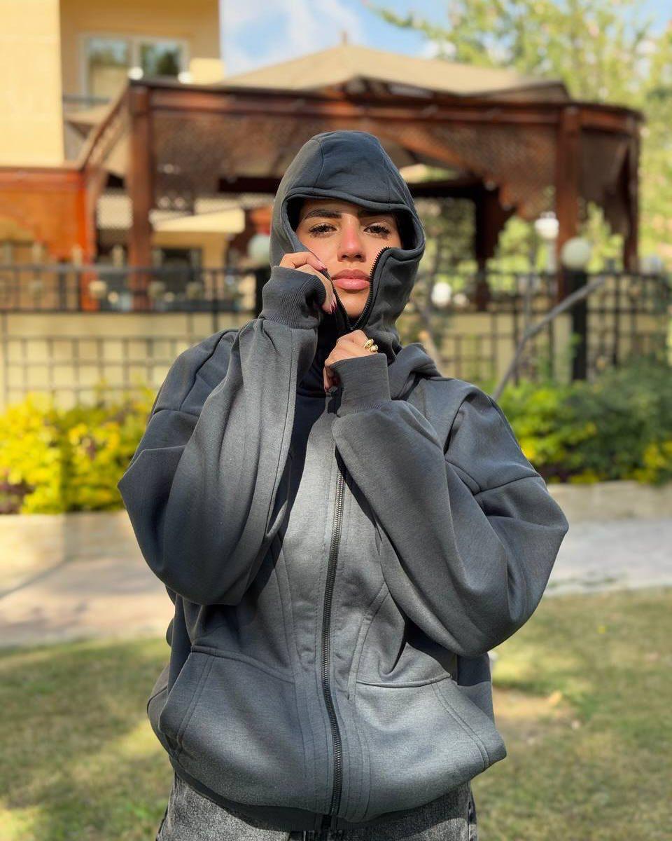 Dark Grey Ultimate Balaclava Hoodie | Stylish & Functional All Weather Essential