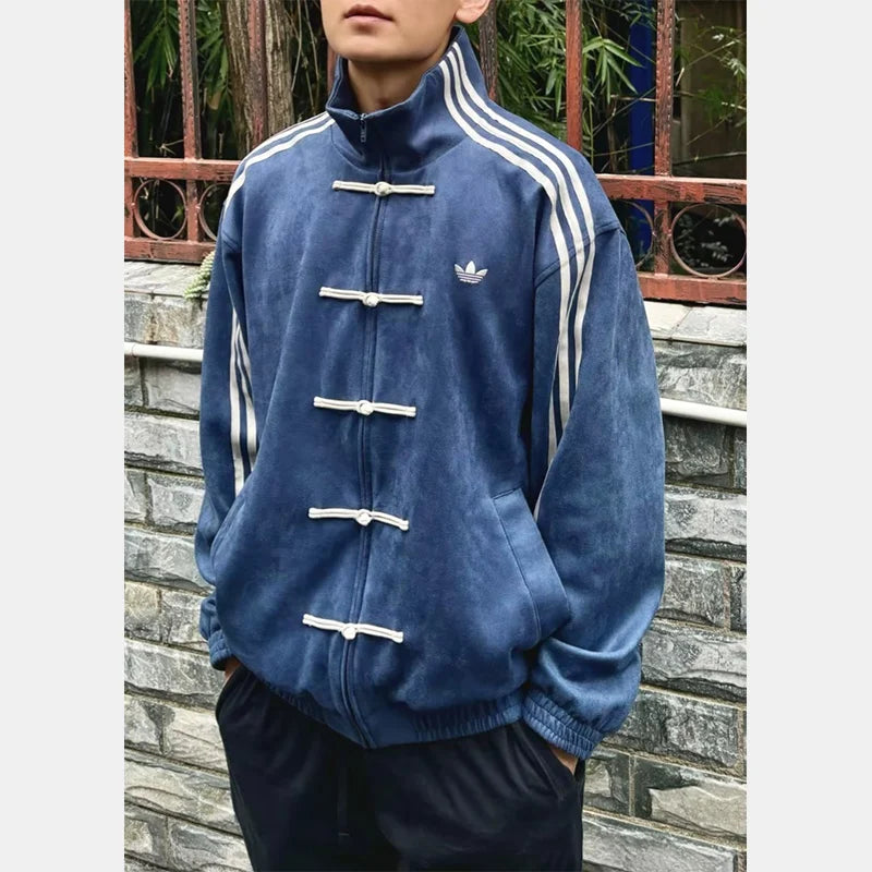 Pack of 2 CNY-Inspired Premium Suede Streetwear Jacket –  (Multiple Color Options)